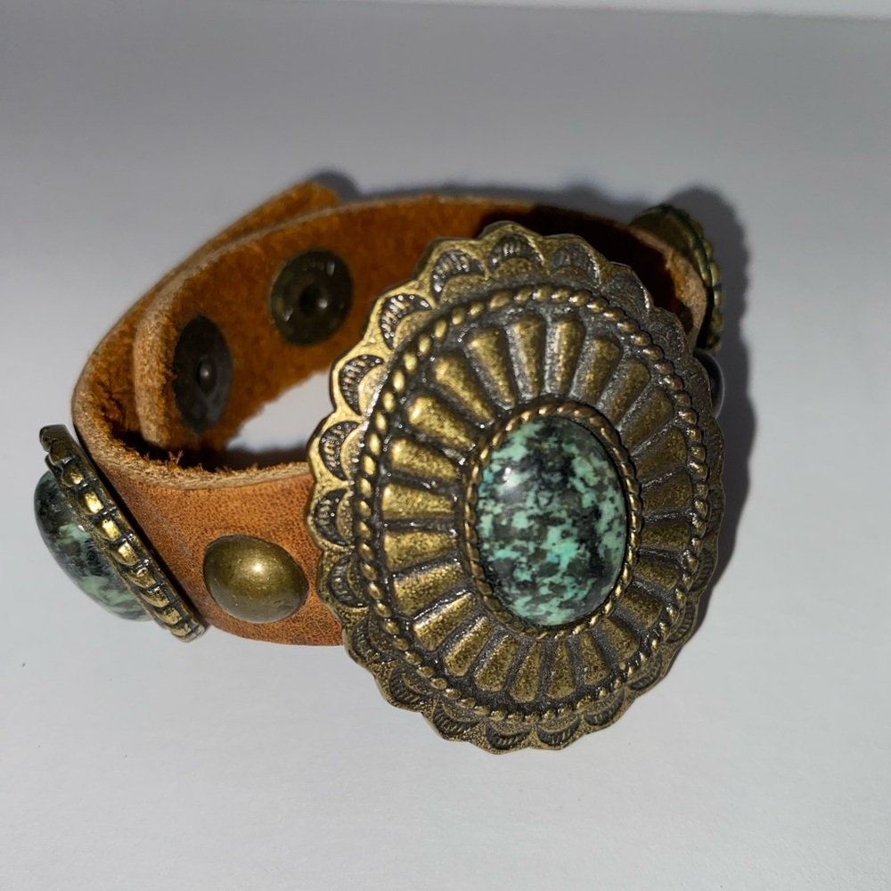 Leatherock Bohemian Turquoise Bracelet | Boho Chic Jewelry |